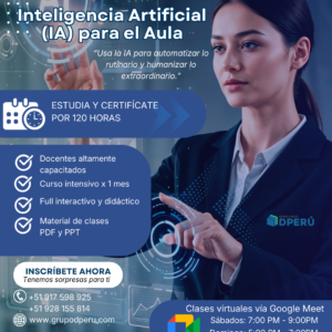 Inteligencia Artificial (IA) para el Aula